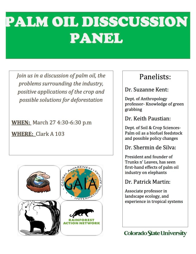 Palm Oil Panel Flier