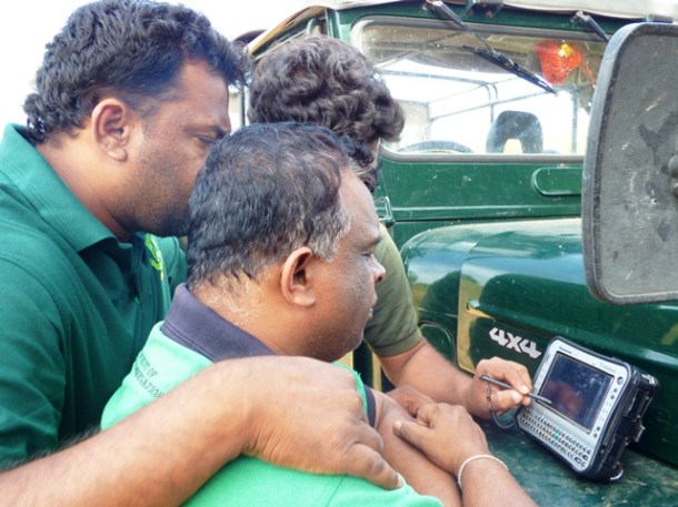 Sameera & DWC officers try to see if the animals matches anyone in our digital catalog.